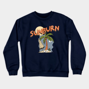 Sunburn sea Crewneck Sweatshirt
